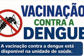 VACINAÇÃO CONTRA A DENGUE !!!